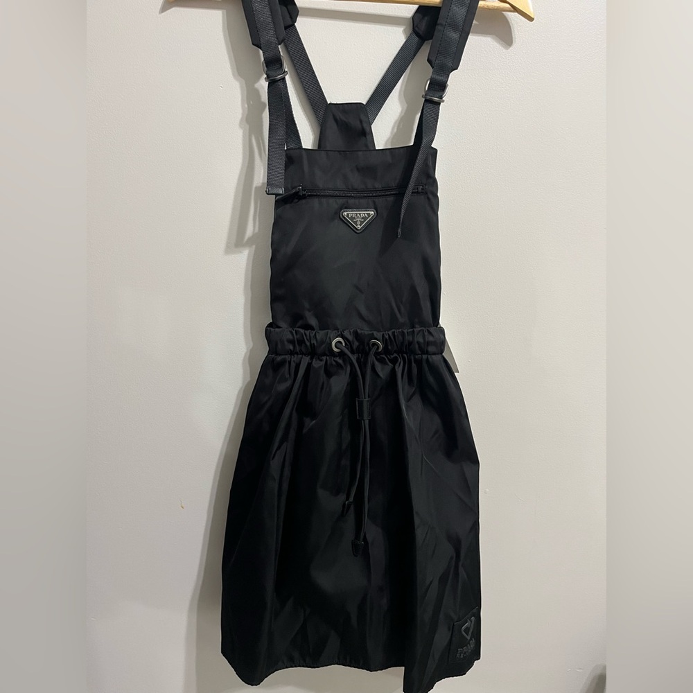 Prada Re-Nylon Gabardine Mini Dress - Picture 4 of 8